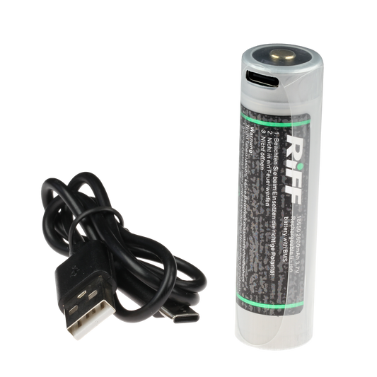 Li-Ionen Akku 18650 mit BMS & USB-C Port